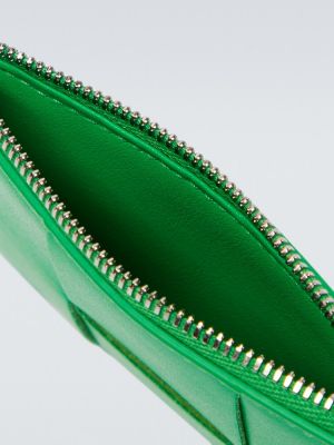 Δερμάτινος πορτοφόλι Bottega Veneta πράσινο