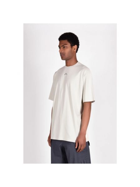 Camiseta de algodón de tela jersey A-cold-wall* blanco