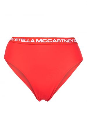 Bikini a righe con motivo a stelle Stella Mccartney rosso