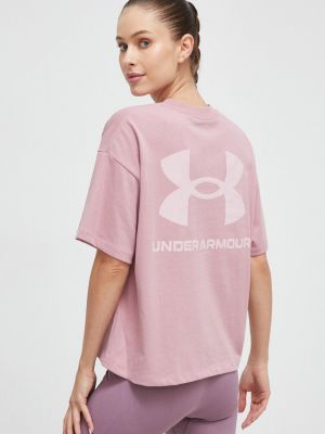 Тениска Under Armour розово