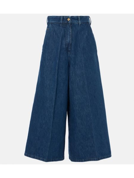 Høy midje jeans Patou blå