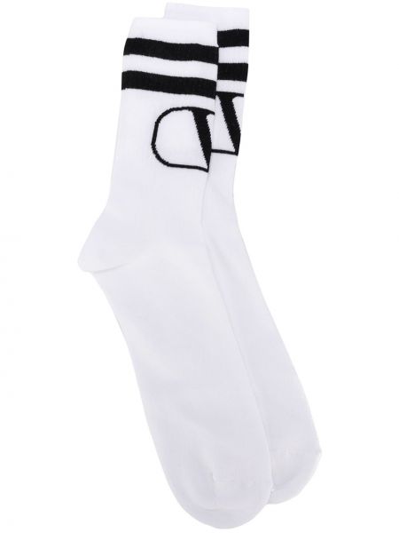 Sokid Valentino Garavani valge