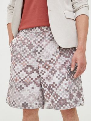 Kratke hlače Emporio Armani ružičasta
