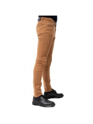 Pantalones slim fit Jeckerson marrón