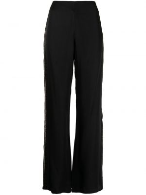 Pantalones rectos bootcut Baruni negro