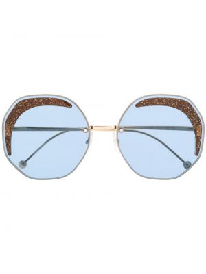 Oversize saulesbrilles Fendi Eyewear