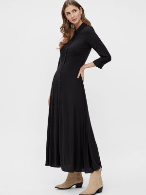 Длинное платье Y.a.s. черное