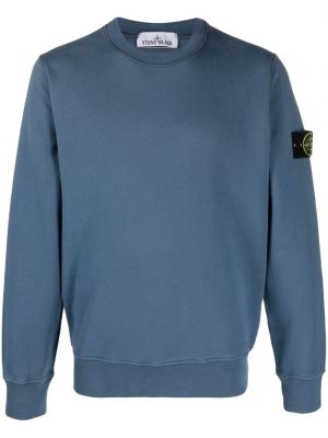 Sweatshirt aus baumwoll Stone Island blau
