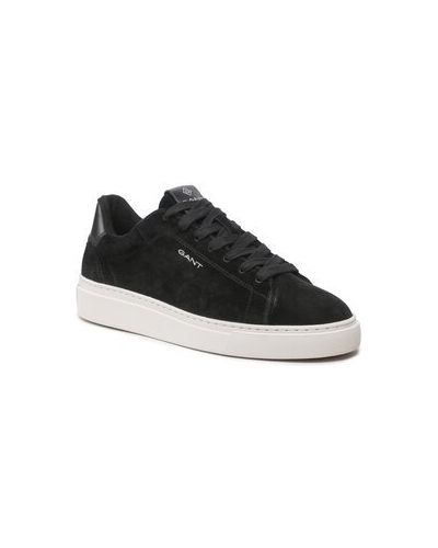 Sneakerși din piele Gant - negru