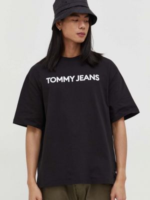 Tricou din bumbac oversize Tommy Jeans