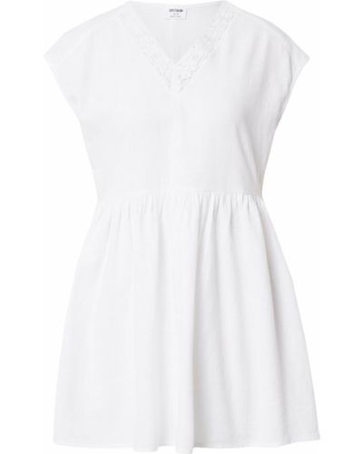 Βαμβακερή φόρεμα Cotton On λευκό