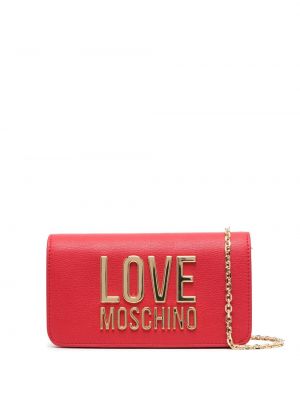 Crossbody väska Love Moschino röd