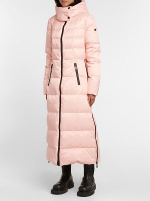Пухено палто Goldbergh розово