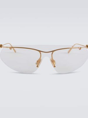 Sluneční brýle Bottega Veneta zlaté