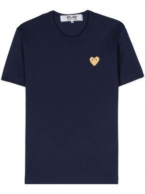 T-shirt Comme Des Garçons Play blå