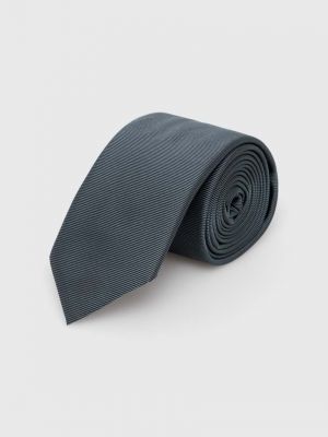Шовкова краватка Hugo зелена