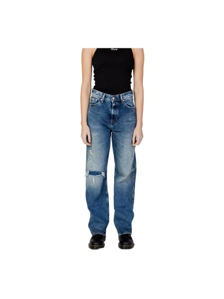 Straight jeans mit taschen Tommy Jeans blau