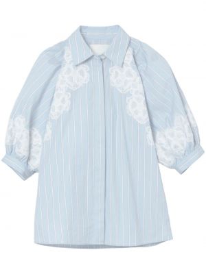 Nėriniuota marškiniai 3.1 Phillip Lim mėlyna