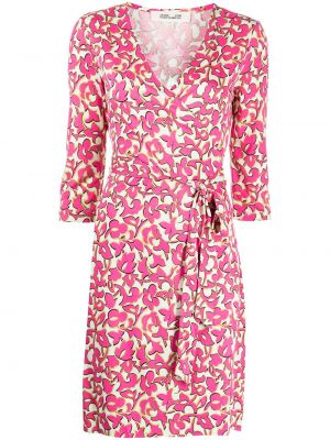 Trykt dress Dvf Diane Von Furstenberg rosa