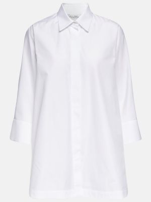 Medvilninė marškiniai Max Mara balta