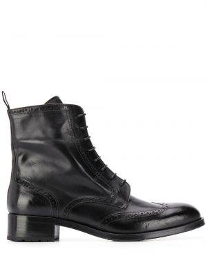 Slip-on полуотворени обувки Scarosso черно