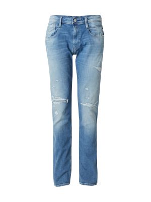 Straight leg jeans Replay blu