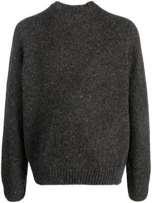 Вълнен пуловер A.p.c. сиво