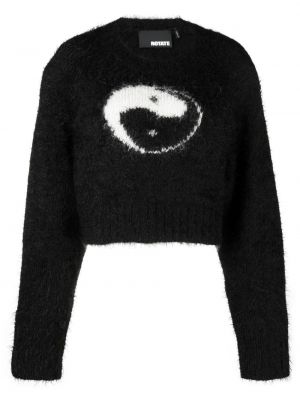 Sweter Rotate czarny
