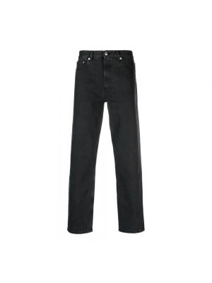 Straight jeans aus baumwoll A.p.c. schwarz