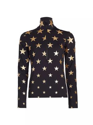 Пуловер со звездочками Goldbergh желтый