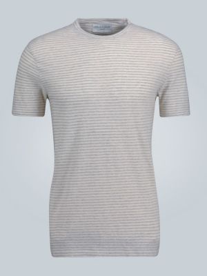 Pruhované bavlněné tričko Officine Gãnãrale