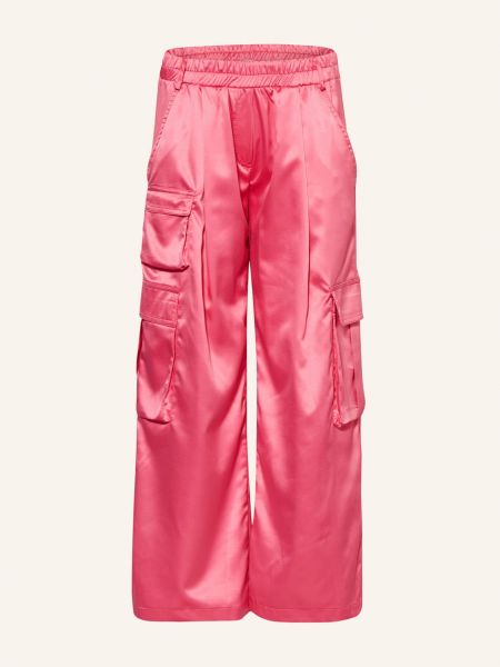 Cargo kalhoty Elsy růžové