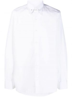 Chemise en coton avec manches longues Tom Ford blanc