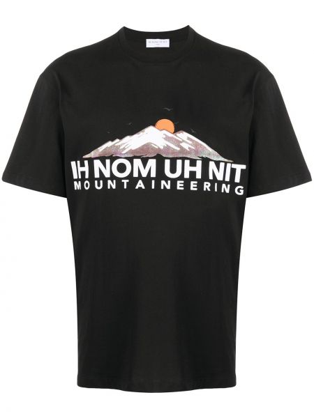 Camiseta con estampado Ih Nom Uh Nit negro