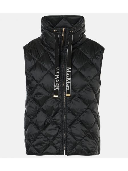 Vattert vest Max Mara svart