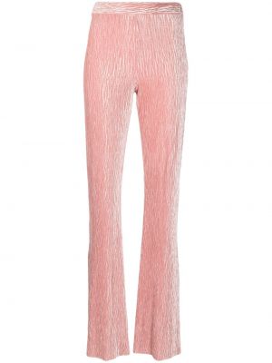 Pantaloni in velluto Forte Forte rosa