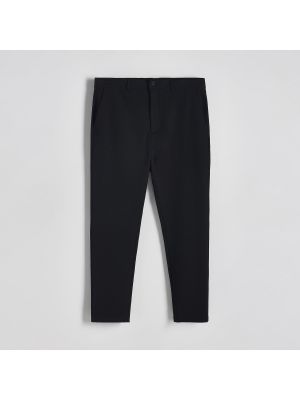 Pantaloni chino slim fit Reserved negru