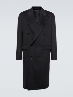 Кашемировое пальто Lardini черное