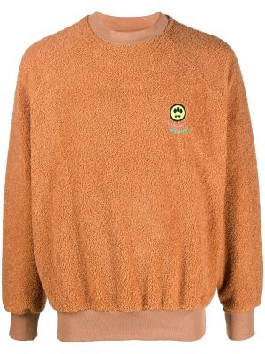 Sweatshirt mit stickerei Barrow orange