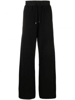 Pantalon de joggings en coton Saint Laurent noir