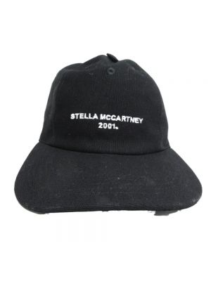 Czapka bawełniana Stella Mccartney Pre-owned czarna