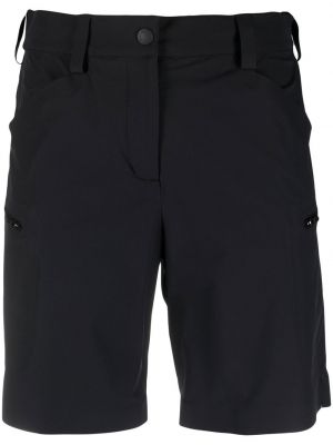Relaxed fit bermuda kratke hlače s potiskom Moncler Grenoble črna