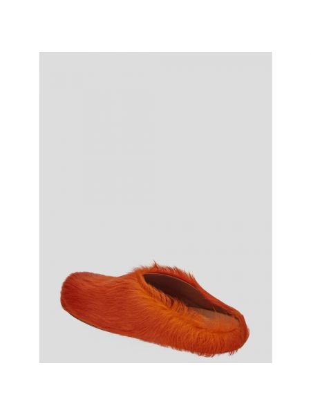 Calzado de cuero Marni naranja