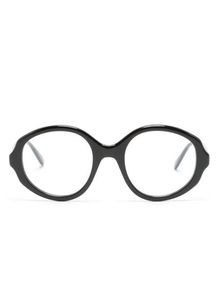 Ochelari cu imprimeu geometric Loewe negru