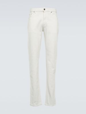 Jeans skinny slim Zegna blanc