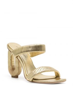 Leder sandale Dee Ocleppo gold