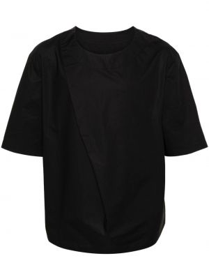Bavlněné tričko Zsigmond černé