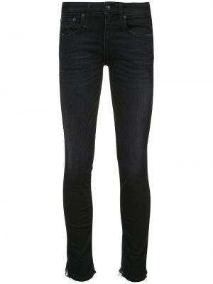 Jeans med normal passform R13 svart