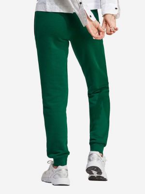 Bavlněné sportovní kalhoty Adidas Originals zelené