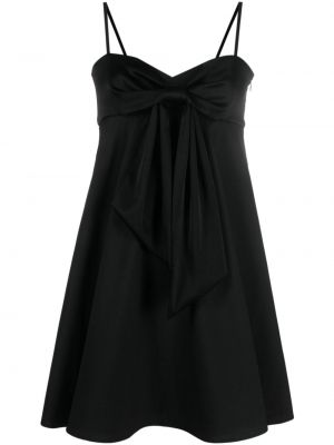 Коктейлна рокля с панделка Claudie Pierlot черно